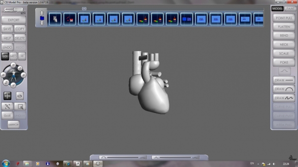 Creation of heart: Step 12